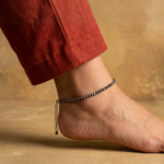 Raw Pyrite Anklet