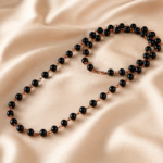 Copper Plated Karungali Mala (52 beads)